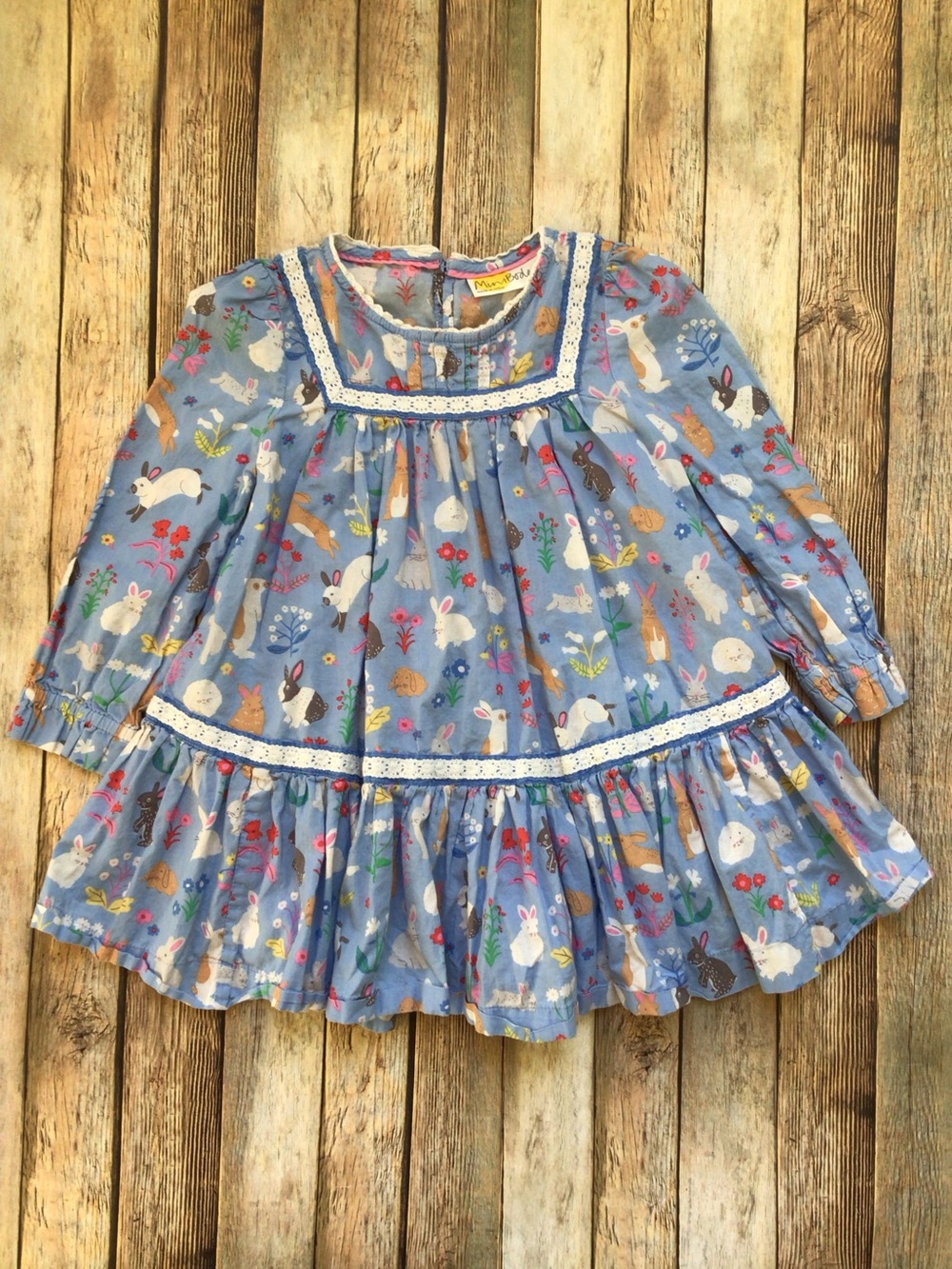 Mini Boden Bunny Friends Dress
